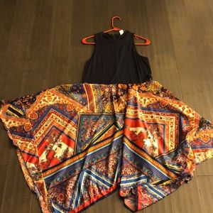 NWOT Handkerchief hem dress